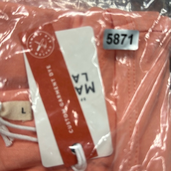 Marine Layer Top Garment Dye Signature Tank Cotton Blend Desert Flower NWT XL - Picture 6 of 7